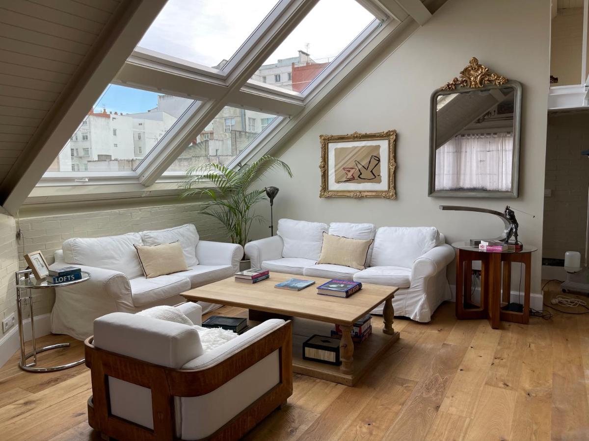 Espectacular Apartamento En El Centro De La Ciudad A Coruña Eksteriør billede