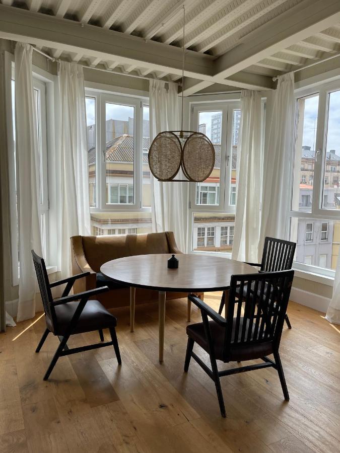 Espectacular Apartamento En El Centro De La Ciudad A Coruña Eksteriør billede