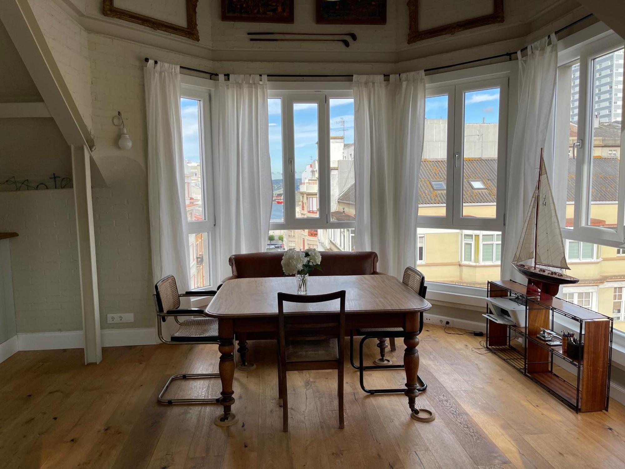 Espectacular Apartamento En El Centro De La Ciudad A Coruña Eksteriør billede