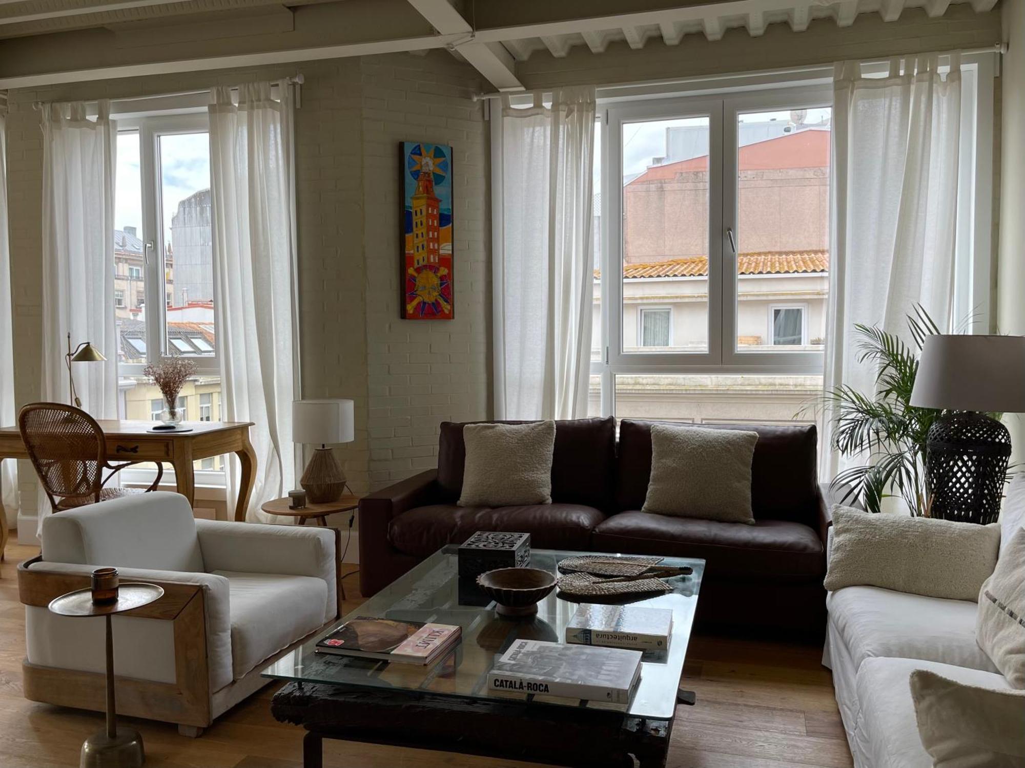 Espectacular Apartamento En El Centro De La Ciudad A Coruña Eksteriør billede